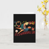 It's A Wonderful Life kostuum Kaart (Gele Bloem)