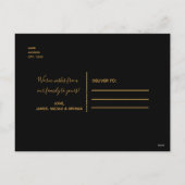 It's A Wonderful Life Modern Holiday Photo Feestdagenkaart (Achterkant)