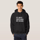 It's About Compliance, Not Science Hoodie (Voorkant volledig)