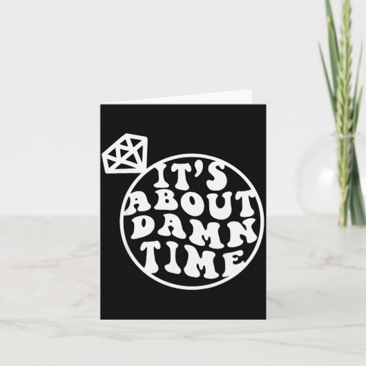 It's About Time, Big Bach Energy, Bachelorette Par Kaart (Voorkant)