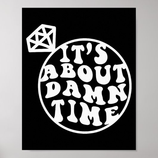 It's About Time, Big Bach Energy, Bachelorette Par Poster (Voorkant)