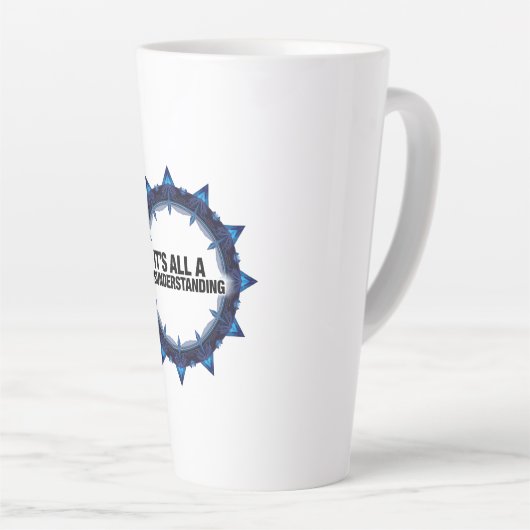 It's All A Misunderstanding Latte Mok (Rechterhoek)