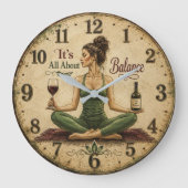 It's All About Balance  Grote Klok (Voorkant)
