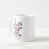 It's all about me deal with it funny bunny Mug Koffiemok (Voorkant links)