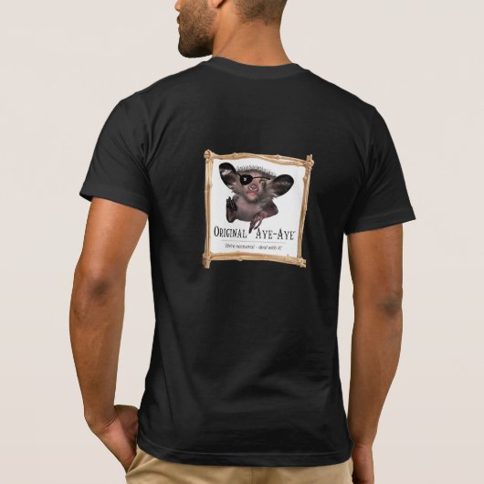 It's All About the Aye-Aye shirt (Achterkant)