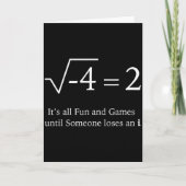 It's All Fun And Games Until Someone Loses An I Fu Kaart (Voorkant)