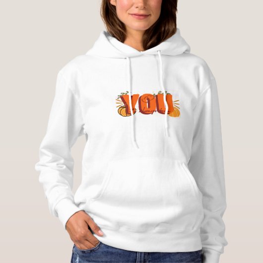 It's Always Been You Retro Pumpkin Fall Autumn  Hoodie (Voorkant)