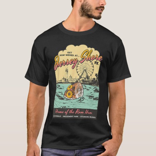 It's Always Sunny Bezoek de Jersey Shore Thuis van T-shirt (Voorkant)