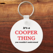 It's and Cooper thing, you wouldn't understand Sleutelhanger (Voorkant)