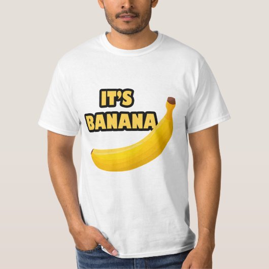 It's Banana T-shirt (Voorkant)