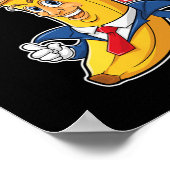 It's Bananas (voor Scale) Starship Funny Meme Humo Poster (Hoek)