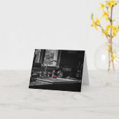 It's Beer:30 Blank Note Card Kaart (Gele Bloem)