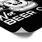 Its Beer Can Not Cant Funny Saying Sarcastic Dad M Poster (Hoek)