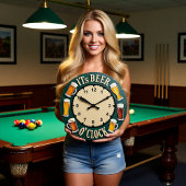 Its Beer O'clock Fun Pint Mug Grote Klok