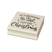 It's beginning to cost alot like Christmas Rubberstempel (Stempel)