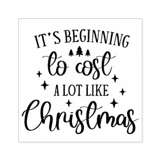It's beginning to cost alot like Christmas Rubberstempel