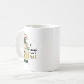 It's Beginning To Look A Lot Like Tails Funny Chri Koffiemok (Voorkant links)