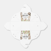 its boy Rustic Woodland Baby Shower Invite Bedankdoosjes (Uitgevouwen)
