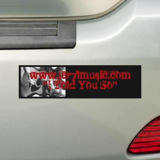 ITS-Bumpersticker Bumpersticker (Op auto)