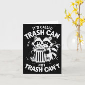 It's Called Trash Can Not Trash Can't Kaart (Gele Bloem)