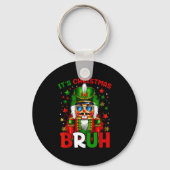 It's Christmas Bruh Nutcracker Boys Kids Xmas Chri Sleutelhanger (Voorkant)