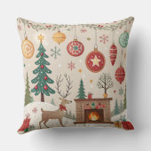 It's Christmas Time cushion Kissen Kussen (Achterkant)