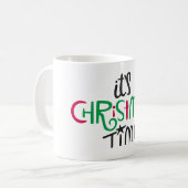 It's Christmas Time Koffiemok (Voorkant links)