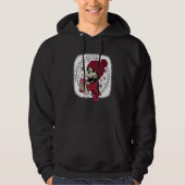 It's Cold Outside Like My Heart Skeleton Coffee Bl Hoodie (Voorkant)