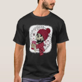It's Cold Outside Like My Heart Skeleton Coffee Bl T-shirt (Voorkant)