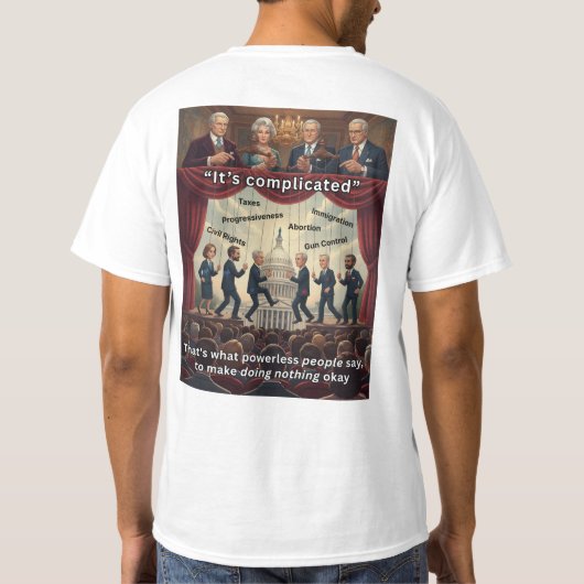 Its Complicated T-shirt (Achterkant)