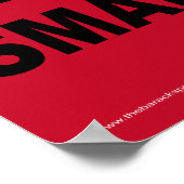 It's Cool To Be Smart! Poster (large) (Hoek)