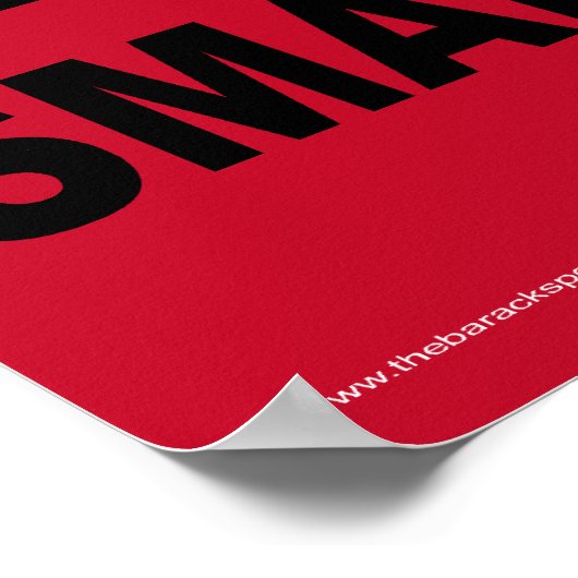 It's Cool To Be Smart! Poster (large) (Hoek)