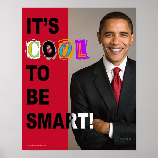 It's Cool To Be Smart! Poster (large) (Voorkant)