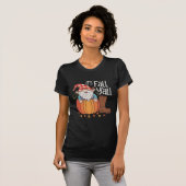 It's Fall Y'all Cute Gnomes Pumpkin Autumn T-shirt (Voorkant volledig)