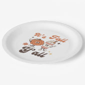 It's Fall Y'all  – Cute Pumpkin Spice Fall Papieren Bordje (Gekanteld)