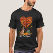 It's Fall Y'all English Bulldog Fall Thanksgiving T-shirt (Voorkant)