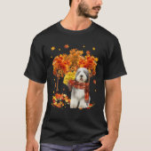 It's Fall Y'all Old English Sheepdog Autumn Tree F T-shirt (Voorkant)