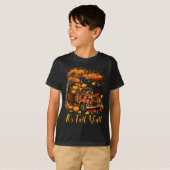 It's Fall Y'all Pumpkin Truck Autumn Tree Hello Fa T-shirt (Voorkant volledig)
