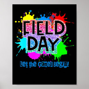 It's Field Day Let The Games Begin Field Day 2022 Poster