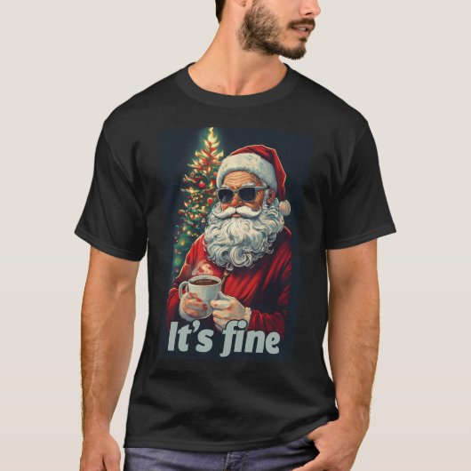 It's fine burning tree t-shirt (Voorkant)