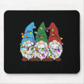 It's Fine Everything Is Fine Gnome Christmas Light Muismat (Voorkant)