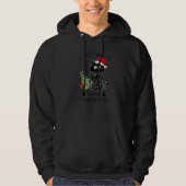 It's Fine I'm Fine Everything Is Fine Cat Christma Hoodie (Voorkant)