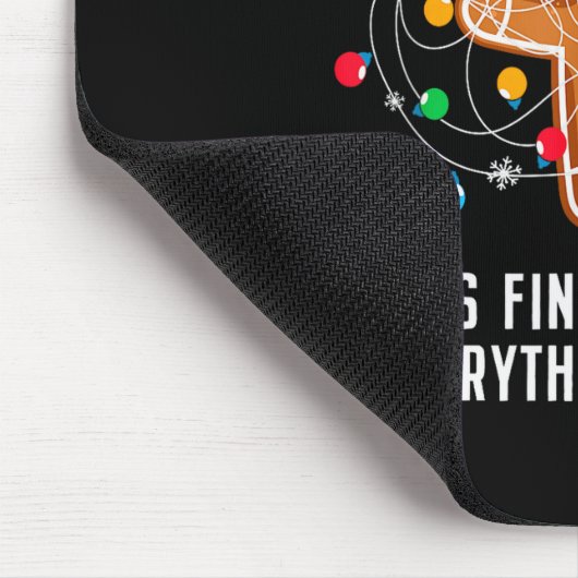 It's Fine I'm Fine Everything Is Fine Ugly Funny C Muismat (Hoek)