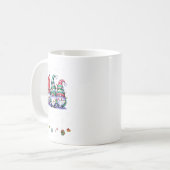 It's Fine We're Fine Everything Is Fine Gnome Teac Koffiemok (Voorkant links)