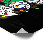 It's Fine We're Fine Everything Is Fine Gnome Teac Poster (Hoek)