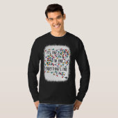 It's Fines I'm Fines Everything Is Fine Christmas  T-shirt (Voorkant volledig)