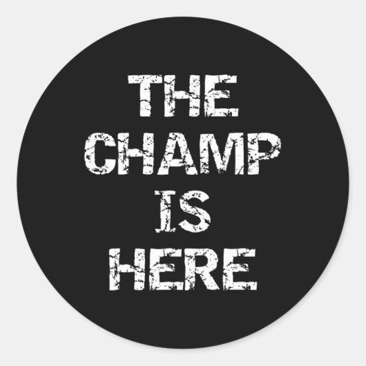 It's Football Time Y'all Design Studio Funny Fanta Ronde Sticker (Voorkant)