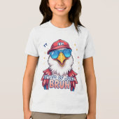 It's for the Kids, Bruh! Tri-Blend Shirt (Voorkant)