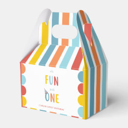 It's Fun To Be One Colorful Party Favor Boxes Bedankdoosjes