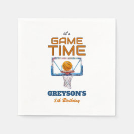 It's Game Time Any Age Birthday Servet